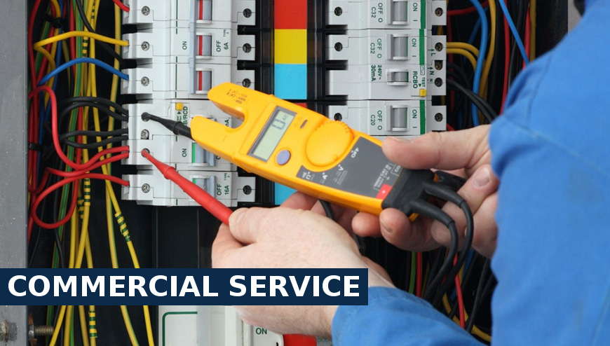 Commercial service electrical services Brompton