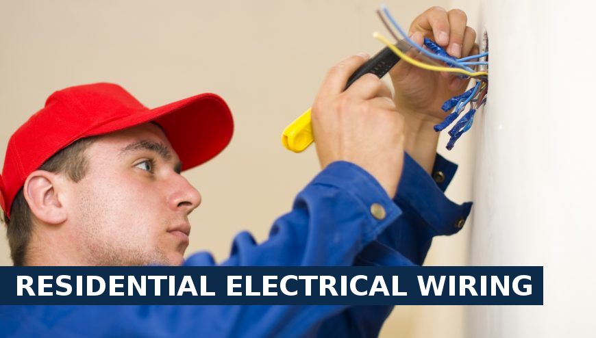 Residential electrical wiring Brompton